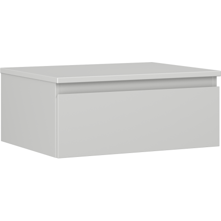 Mexen Orio szafka łazienkowa podumywalkowa 60 cm z blatem, 1 szuflada,  szara mat - 91A10-06023-1-BFC62