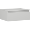 Mexen Orio szafka łazienkowa podumywalkowa 60 cm z blatem, 1 szuflada,  szara mat - 91A10-06023-1-BFC62