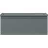 Mexen Orio Badezimmerschrank für Waschbecken 60 cm mit Arbeitsplatte, 1 Schublade, Graphit matt - 91A10-06023-1-BFC66