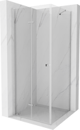 Mexen Lima vouwdeur douchecabine 70 x 70 cm, transparant, chroom - 856-070-070-01-00