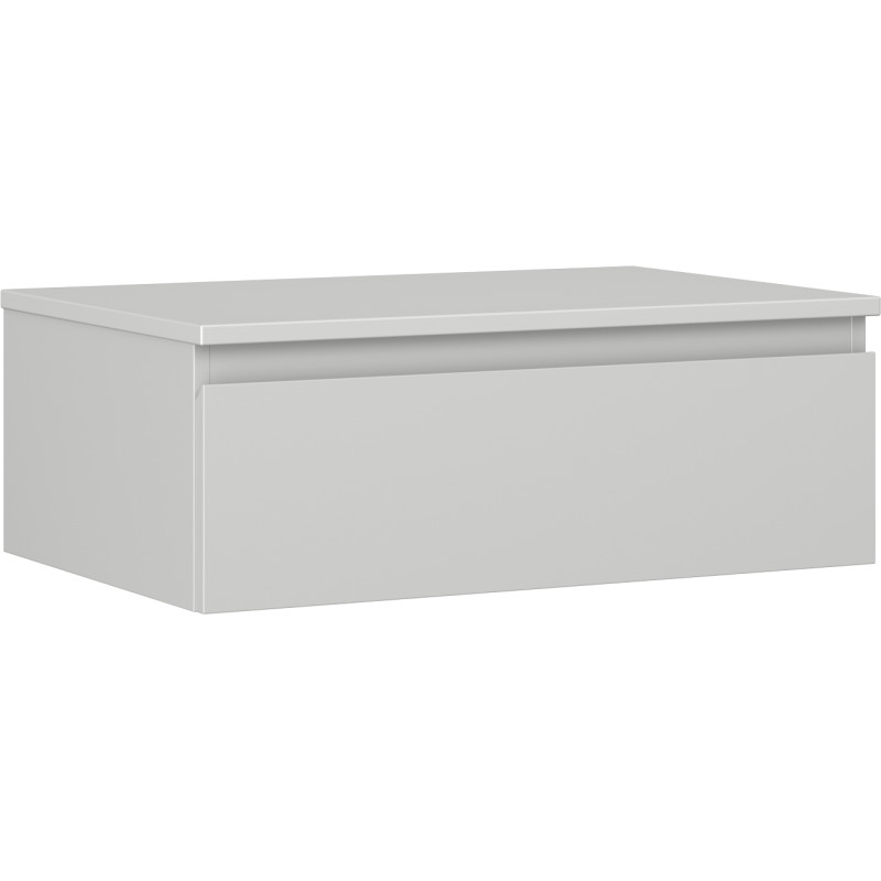 Mexen Orio vannitoakapp valamu alla 70 cm lauaga, 1 sahtel, hall matt - 91A10-07023-1-BFC62