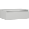 Mexen Orio Badezimmer-Unterschrank 70 cm mit Platte, 1 Schublade, grau matt - 91A10-07023-1-BFC62