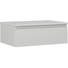 Mexen Orio meuble de salle de bain sous-lavabo 70 cm avec plateau, 1 tiroir, gris mat - 91A10-07023-1-BFC62