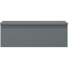 Mexen Orio szafka łazienkowa podumywalkowa 70 cm z blatem, 1 szuflada, grafit mat - 91A10-07023-1-BFC66