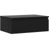 Mexen Orio szafka łazienkowa podumywalkowa 70 cm z blatem, 1 szuflada, czarna mat - 91A10-07023-1-BFC71