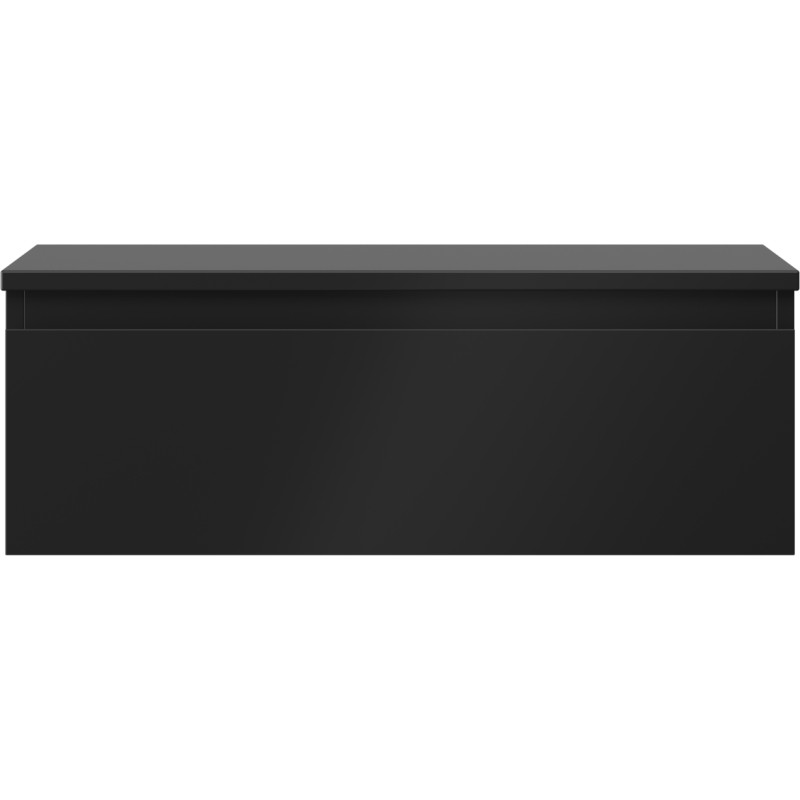 Mexen Orio vannitoa valamu alus 70 cm, lauaplaadiga, 1 sahtel, must matt - 91A10-07023-1-BFC71