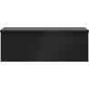 Mexen Orio Badezimmerschrank unter dem Waschbecken 70 cm mit Arbeitsplatte, 1 Schublade, schwarz matt - 91A10-07023-1-BFC71