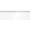 Mexen Orio Badezimmerschrank für Waschtisch 80 cm mit Platte, 1 Schublade, weiß glänzend - 91A10-08023-1-BFC00