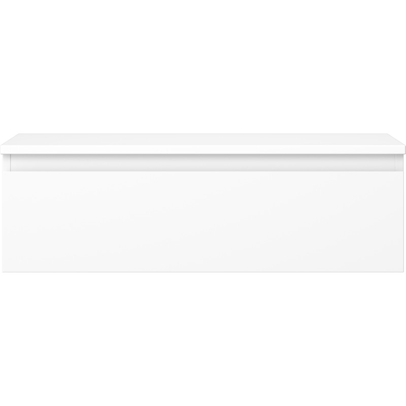 Mexen Orio vannitoakapp koos valamu alusega, 80 cm, 1 sahtel, matt valge - 91A10-08023-1-BFC01