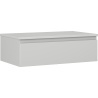 Mexen Orio badkamerkastje onder wastafel 80 cm met blad, 1 lade, grijs mat - 91A10-08023-1-BFC62