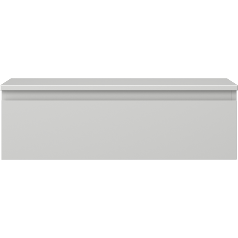 Mexen Orio armario de baño para bajo lavamanos de 80 cm con encimera, 1 cajón, gris mate - 91A10-08023-1-BFC62