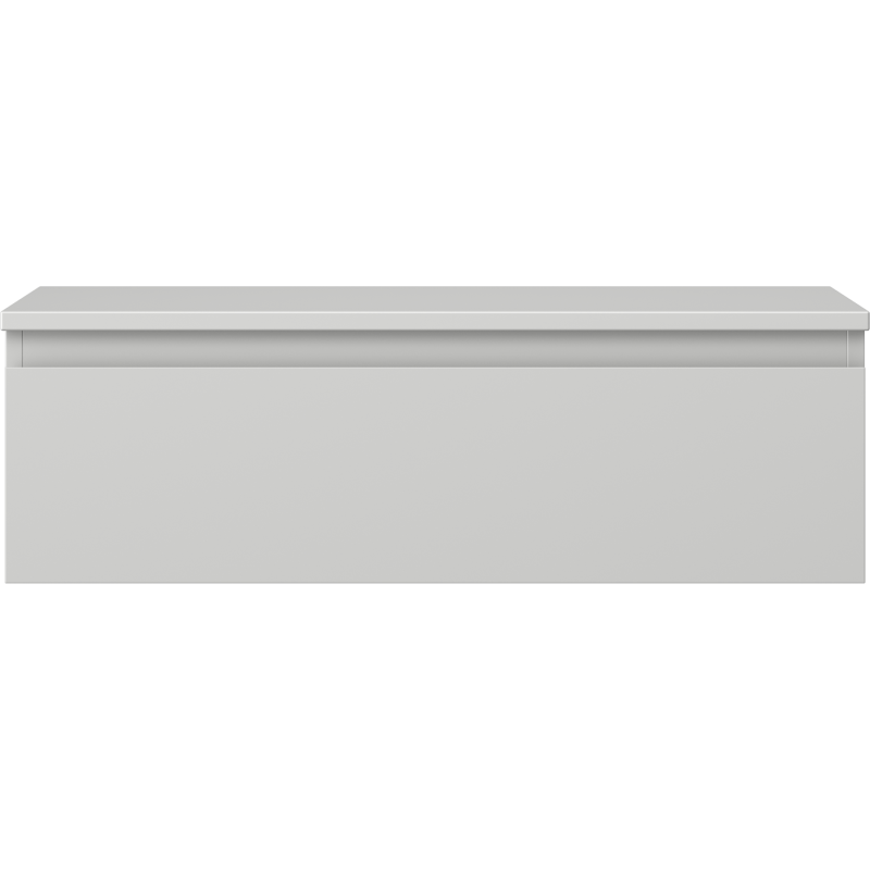 Mexen Orio badkamerkast onder de wastafel 80 cm met blad, 1 lade, grijs mat - 91A10-08023-1-BFC62