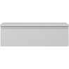 Mexen Orio badkamerkastje onder wastafel 80 cm met blad, 1 lade, grijs mat - 91A10-08023-1-BFC62