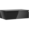 Mexen Orio szafka łazienkowa podumywalkowa 80 cm z blatem, 1 szuflada, czarna połysk - 91A10-08023-1-BFC70
