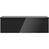 Mexen Orio Badunterschrank 80 cm mit Arbeitsplatte, 1 Schublade, schwarz glänzend - 91A10-08023-1-BFC70