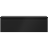 Mexen Orio Badezimmer-Unterschrank 80 cm mit Arbeitsplatte, 1 Schublade, schwarz matt - 91A10-08023-1-BFC71
