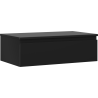 Mexen Orio Badezimmer-Unterschrank 80 cm mit Arbeitsplatte, 1 Schublade, schwarz matt - 91A10-08023-1-BFC71