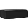 Mexen Orio badkamerkast onder de wastafel 80 cm met blad, 1 lade, zwart mat - 91A10-08023-1-BFC71