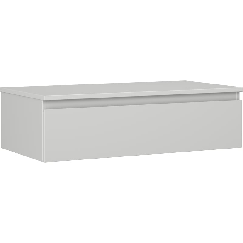 Mexen Orio vannitoa kapp kraanikausi alune kapp 90 cm lauaplaadiga, 1 sahtel, hall matt - 91A10-09023-1-BFC62