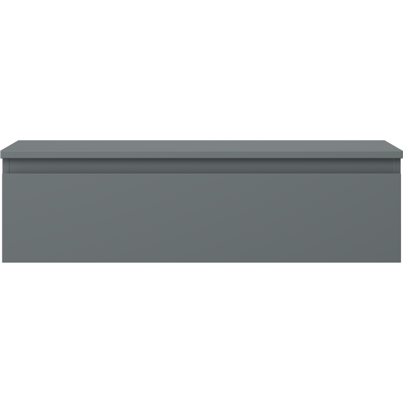 Mexen Orio armario de baño para lavabo de 90 cm con encimera, 1 cajón, grafito mate - 91A10-09023-1-BFC66