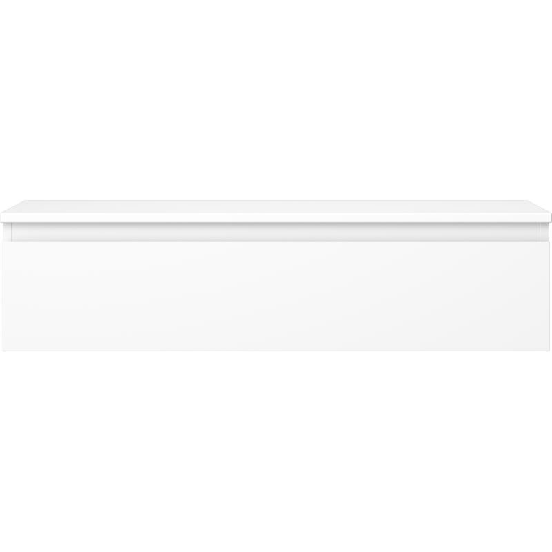 Mexen Orio mobiletto da bagno sotto lavello 100 cm con piano, 1 cassetto, bianco opaco - 91A10-10023-1-BFC01