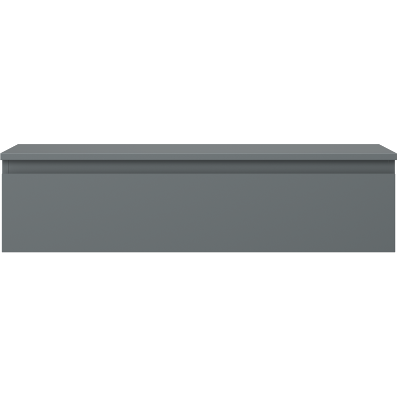 Mexen Orio mobile da bagno sotto lavabo 100 cm con piano, 1 cassetto, grafite opaco - 91A10-10023-1-BFC66