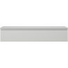 Mexen Orio Badezimmerschrank unter dem Waschbecken 120 cm mit Arbeitsplatte, 1 Schublade, graumatt - 91A10-12023-1-BFC62