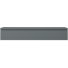 Mexen Orio Badezimmerunterschrank 140 cm mit Arbeitsplatte, 1 Schublade, matt Graphit - 91A10-14023-1-BFC66