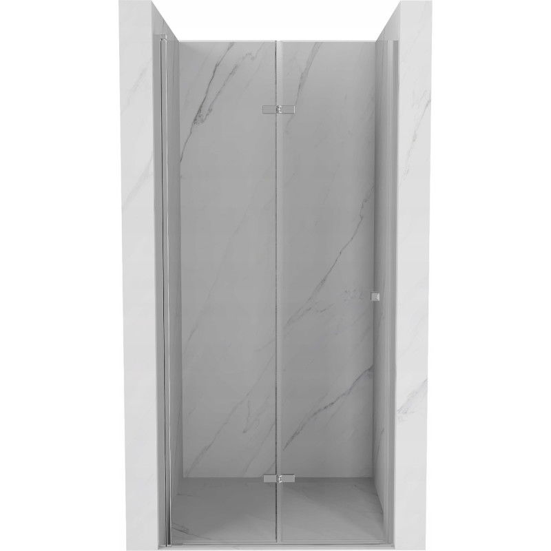 Mexen Lima porta doccia pieghevole 60 cm, trasparente, cromo - 856-060-000-01-00