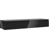 Mexen Orio Badezimmerschrank 160 cm mit Arbeitsplatte, 1 Schublade, schwarz glänzend - 91A10-16023-1-BFC70