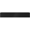 Mexen Orio Badezimmerschrank 160 cm mit Arbeitsplatte, 1 Schublade, schwarz matt - 91A10-16023-1-BFC71