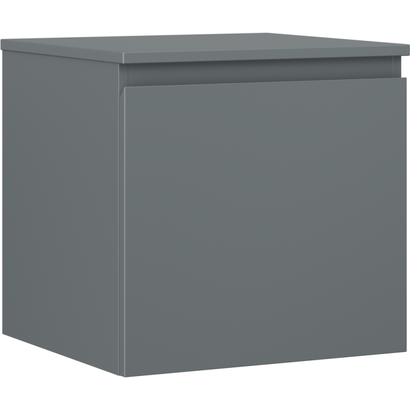Mexen Orio Waschtischunterschrank 50 cm mit Arbeitsplatte, 1 Schublade, mattes Grafit - 91A10-05047-1-BFC66