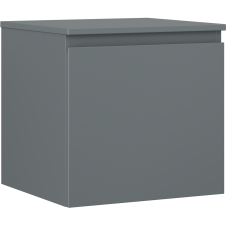 Mexen Orio Waschtischunterschrank 50 cm mit Arbeitsplatte, 1 Schublade, mattes Grafit - 91A10-05047-1-BFC66