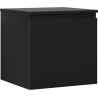 Mexen Orio armoire de salle de bain sous-vasque 50 cm avec plateau, 1 tiroir, noir mat - 91A10-05047-1-BFC71