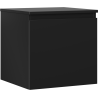 Mexen Orio Badezimmerunterschrank 50 cm mit Tischplatte, 1 Schublade, Schwarz Matt - 91A10-05047-1-BFC71