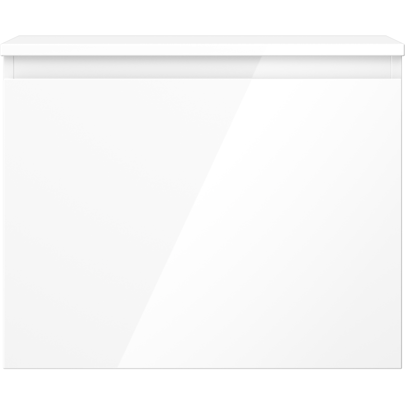 Mexen Orio badkamerkast 60 cm met blad, 1 lade, wit glans - 91A10-06047-1-BFC00