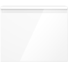 Mexen Orio badkameronderkast 60 cm met blad, 1 lade, wit glans - 91A10-06047-1-BFC00