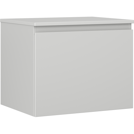 Mexen Orio 60 cm Bathroom Vanity Unit with Countertop, 1 Drawer, Matte Grey - 91A10-06047-1-BFC62