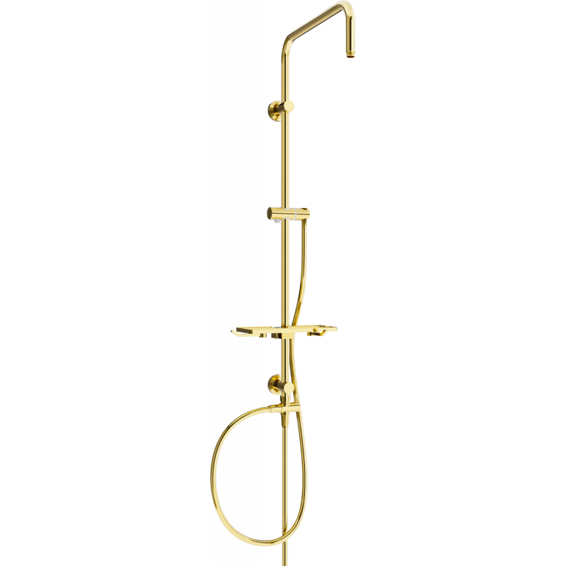 Mexen T duschkolonn, guld - 7939399-50
