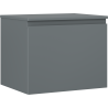 Mexen Orio badkamerkastje voor wastafel 60 cm met blad, 1 lade, mat grafiet - 91A10-06047-1-BFC66