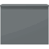 Mexen Orio kupaonski ormaric ispod lavaboa 60 cm s plocom, 1 ladica, grafit mat - 91A10-06047-1-BFC66