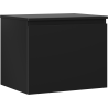 Mexen Orio Badezimmerspiegelschrank 60 cm mit Platte, 1 Schublade, schwarz matt - 91A10-06047-1-BFC71