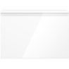 Mexen Orio Badezimmerschrank Waschtischunterschrank 70 cm mit Arbeitsplatte, 1 Schublade, weiße Hochglanz - 91A10-07047-1-BFC00