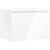 Mexen Orio Badezimmerschrank Waschtischunterschrank 70 cm mit Arbeitsplatte, 1 Schublade, weiße Hochglanz - 91A10-07047-1-BFC00