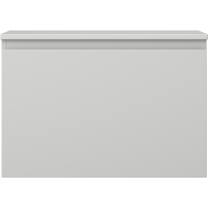 Mexen Orio bathroom cabinet for washbasin 70 cm with countertop, 1 drawer, grey matt - 91A10-07047-1-BFC62