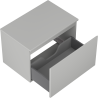 Mexen Orio Badezimmer-Unterschrank 70 cm mit Arbeitsplatte, 1 Schublade, grau matt - 91A10-07047-1-BFC62