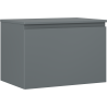 Mexen Orio Badezimmerschrank unter Waschbecken 70 cm mit Arbeitsplatte, 1 Schublade, Graphit matt - 91A10-07047-1-BFC66