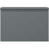 Mexen Orio Badezimmerschrank unter Waschbecken 70 cm mit Arbeitsplatte, 1 Schublade, Graphit matt - 91A10-07047-1-BFC66