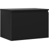 Mexen Orio Badezimmerunterschrank 70 cm mit Arbeitsplatte, 1 Schublade, schwarz matt - 91A10-07047-1-BFC71