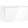 Mexen Orio Badezimmerschrank 80 cm mit Arbeitsplatte, 1 Schublade, weiß glänzend - 91A10-08047-1-BFC00